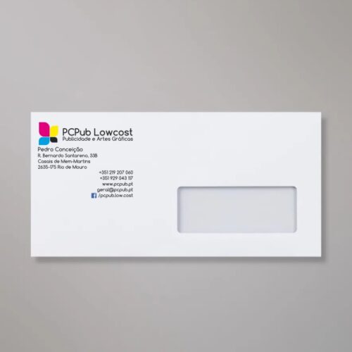 Envelopes comerciais
