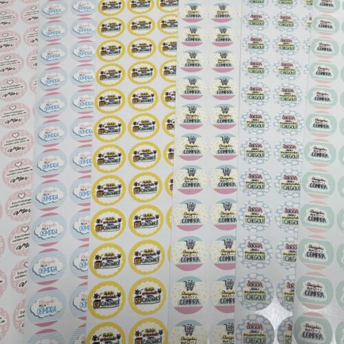 Etiquetas autocolantes