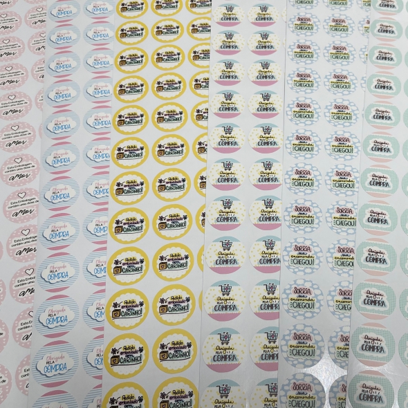 Etiquetas autocolantes