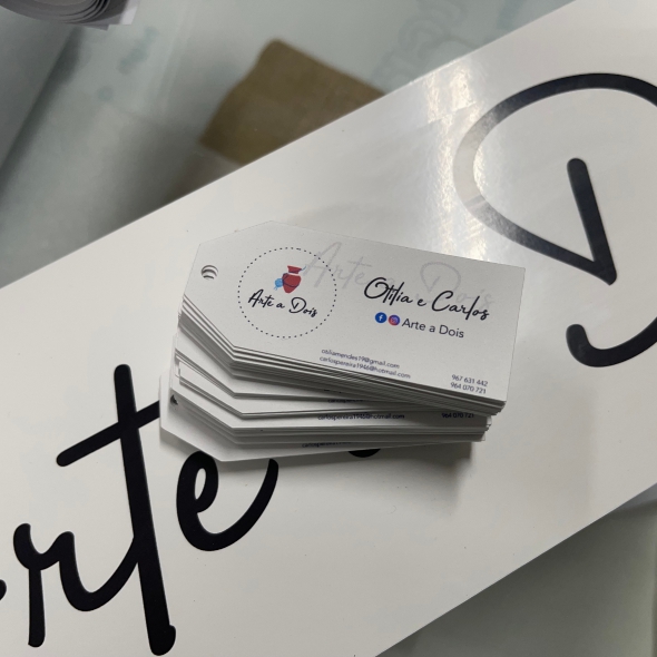 Etiqueta de papel
